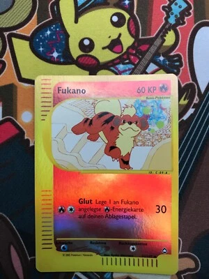 Fukano Reverse 51/147 Aquapolis deutsch Pokemon Karten NM+ - Bild 1 von 4