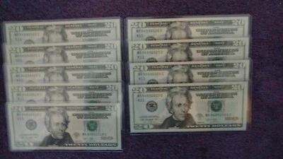 2013 (9) 20.00 FRN in Consecutive Order Starting at MK 86892018 C MK 86892026 C. - Image 1 of 4