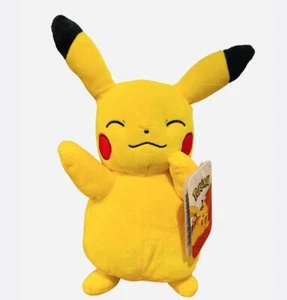 Pokémon Pequeño Peluche Pikachu - Dormir - Peluche de 8 pulgadas - Totalmente Nuevo - Jazwares - Imagen 1 de 1