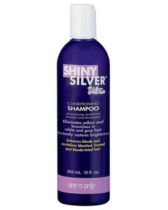 One 'n Only Shiny Silver Ultra Conditioning Shampoo 12oz - Picture 1 of 6