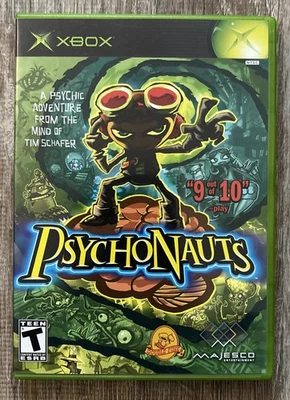 Psychonauts(微软 Xbox,2005 年)全新带盒 - 状况完好 — 第 1/3 张图片
