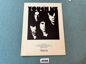 THE DOORS Sheet Music "Touch Me" by Jim Morrison (1969)-4508 - Foto 1 di 4