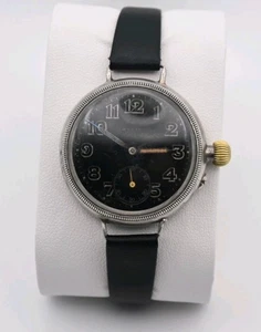 Antique 1915 Rare Longines Borgel Wristwatch Watch 40mm Everest Mountaineering - Picture 1 of 6