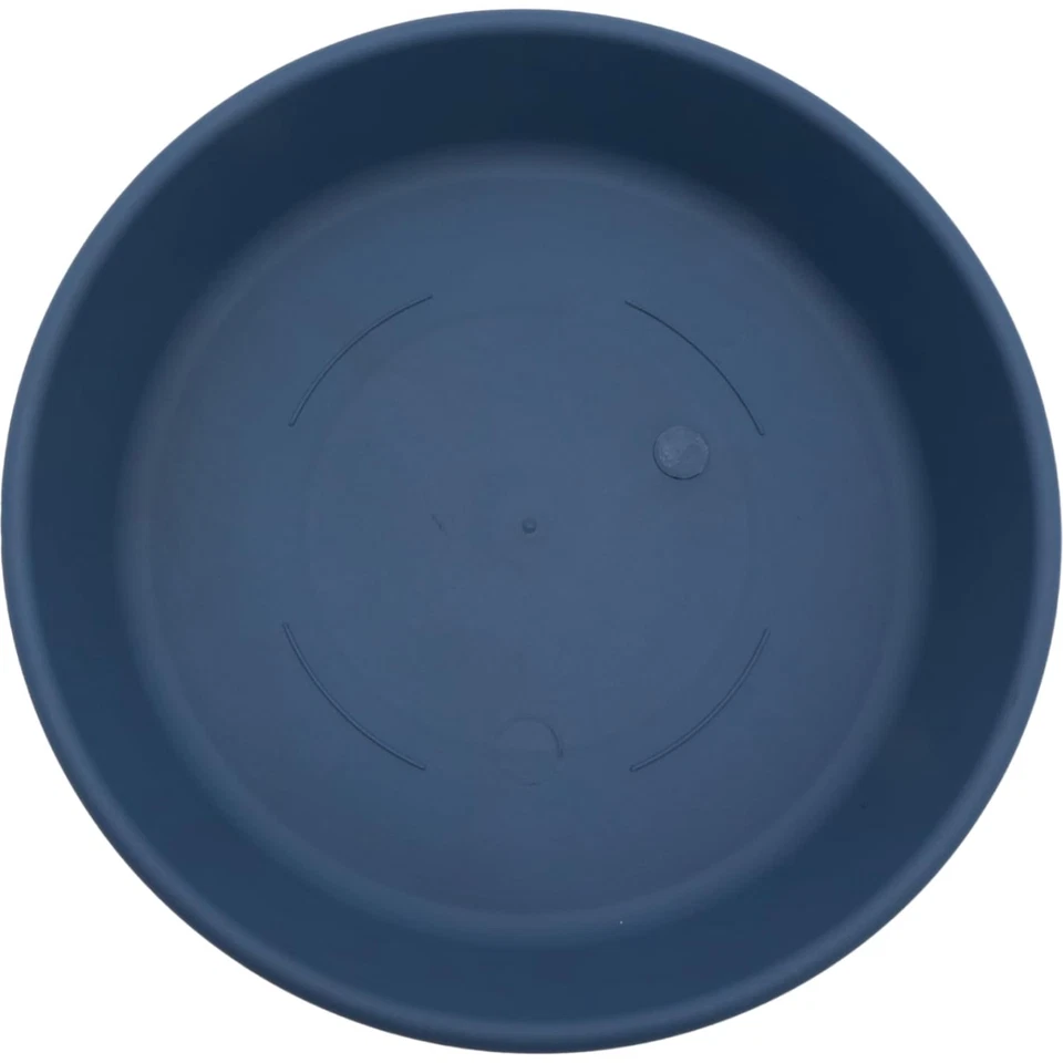 The HC Companies SLI12000DE2C012LRCMP Classic Saucer 12" Slate Blue