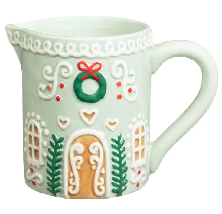 New Gingerbread House Milk Jug, Brings Seasonal Joy to Your Christmas Kitchen - Image 1 of 1