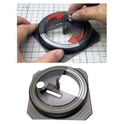 1-50mm Precision Circular Cutter Stepless Adjustment Model Craft Tool For Gundam - Image 1 of 4