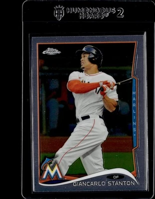 2014 Topps Chrome #173 Giancarlo Stanton - Image 1 of 2