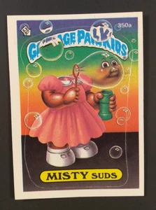 1987 Topps Garbage Pail Kids Original Series 9 Misty Suds #350a - Picture 1 of 2