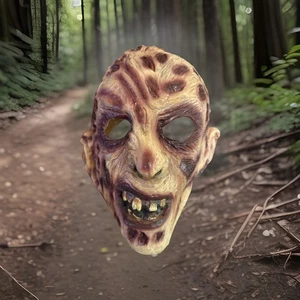 2004 NLP Nightmare on Elm Street Adult Freddy Krueger Latex Mask Halloween Mask - Picture 1 of 6