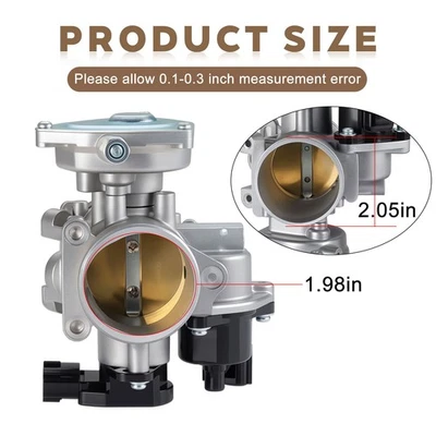 Throttle Body 3131704 For Polaris Sportsman 550 Touring EFI EPS 2010-2011 - Image 1 of 4