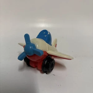 1992 Fisher Price Flugzeug Propeller Spins aus Flip Track Road Rail Set - Bild 1 von 7