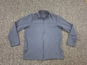 Travis Mathew Sweatshirt Mens Medium Gray Logo Full Zip Stretch Casual Golf - Picture 1 of 11