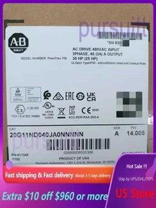 Nowy Allen-Bradley 20G11ND040JA0NNNN PowerFlex chłodzony powietrzem 755 AC Napęd us - Zdjęcie 1 z 1