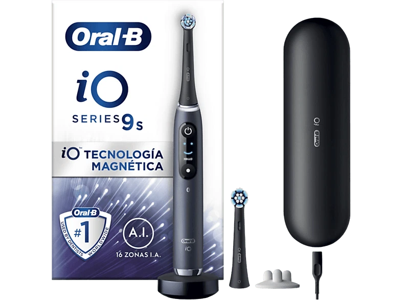 Cepillo eléctrico - Oral-B iO 9S Seguimiento 3D Sensor de Presión Estuche