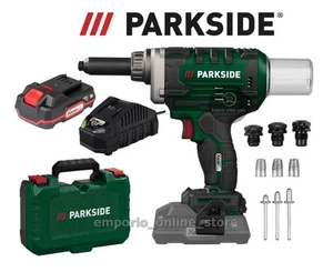 Rivettatrice PARKSIDE PBNSG 20-Li A1 20 V CON 1 BATTERIA E CARICABATTERIA - Imagen 1 de 10