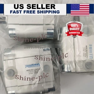 US FREE TAX New Festo ADVU-50-15-A-P-A 156637 Compact cylinder - Picture 1 of 3
