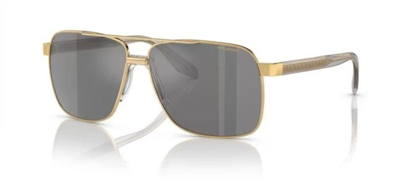 Gafas de sol Versace VE2174 1002Z3 marco dorado/espejo plateado gafas de sol polarizadas Foto 1 de 4