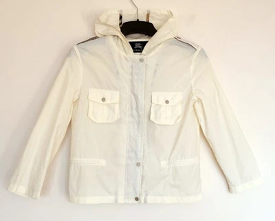 Chaqueta cortavientos cortavientos Burberry para niños color crudo talla: 10 Y Foto 1 de 4