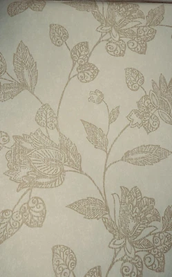 York Wallcoverings TB2048 Tommy Bahama Home Damask Wallpaper Gold/Yellow - Image 1 of 4