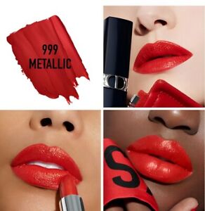 Dior Rouge Couture Colour Lipstick, 999 Metallic, New, In Box