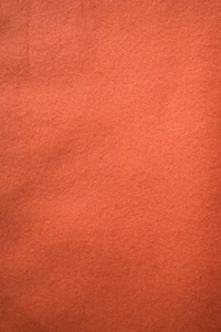 ORANGE FLEECE FABRIC 100% POLYESTER 27X60 INCHES 3/4 YARD - Picture 1 of 1