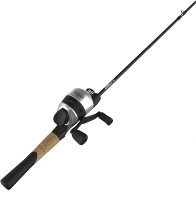 ZEBCO 33 Spincast Combo 5' 8" 2 pc Medium Rod 4.1:1 Ratio Cork & EVA Handle - Image 1 of 3