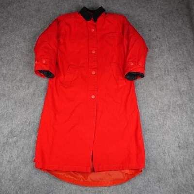 Vintage Jacket Womens Medium 8 Barn Chore Coat Corduroy Collar Mulberry Street - Image 1 of 4