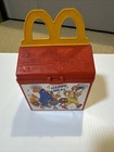 Boîte de repas heureux en plastique McDonald's 1989 par Fisher Price / Quaker Oaks Co