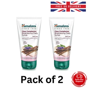 Himalaya Clear Complexion Brightening Daily Scrub 150 ml Pack of 2 - Picture 1 of 9