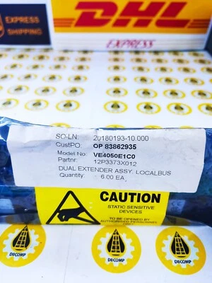 Fisher Rosemount Emerson 12P3373X012 Dual Extender Assy Localbus Mod VE4050E1C0 - Image 1 of 4