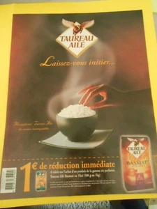 Publicté Advertising 2004 Taureau Ailé Basmati laissez vous initier - Picture 1 of 1