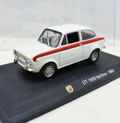 Modellino auto FIAT 600 ABARTH OT 1600 scala 1:43 ixo modellismo collezione - Immagine 1 di 4