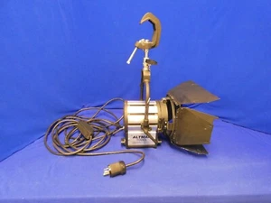 Altman 1000L Fresnel Light w/Barndoors, C-Clamp, On-Off switch, Twist Plug - Picture 1 of 10
