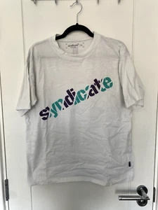 Men's Syndicate Ski/Snowboard T-Shirt, White, Large - Picture 1 of 6
