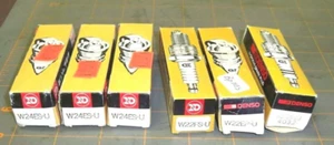 DENSO W24ES W22FS W22EP W24ES SPARK PLUGS 6 QUANTITY IGNITION FREE SHIPPING - Picture 1 of 1