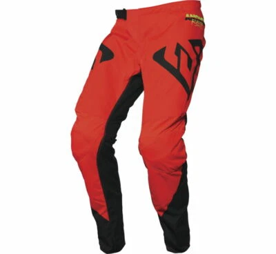 Answer Racing A20 Syncron ProGlo Red/Black MX Off-Road Pants Youth Sizes 24 - Image 1 of 2