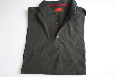 Camisa Polo Isaia Bosque Sólido Verde Oscuro Manga Corta Algodón Talla M TOTALMENTE NUEVA Foto 1 de 4