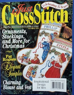 Revista Just Cross Stitch octubre 1998 f8 Foto 1 de 4