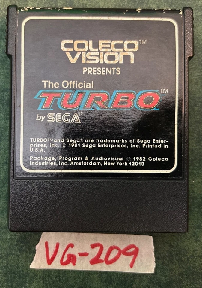 Colecovision Turbo by Sega (Tested) Lot VG-209 - Image 1 of 1
