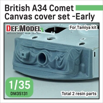 DEF Model DM35131 , British A34 Comet Canvas Cover set- Early (for Tamiya), 1/35 - Image 1 of 4