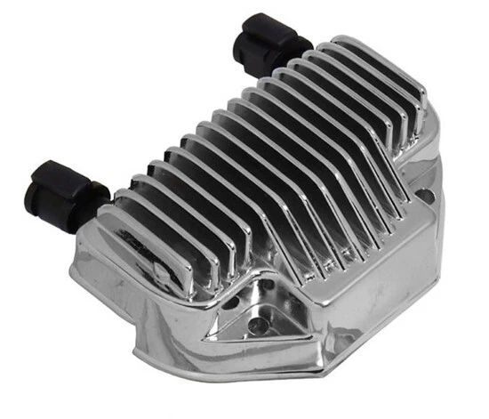 Nuevo regulador electrónico cromado de 40 amperios para Harley Davidson Dyna 2008-2012 Foto 1 de 2