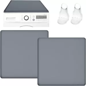 2PCS Washer and Dryer Covers Silicone Top Protector Mat for Laundry Kitchen Home - Picture 1 of 7