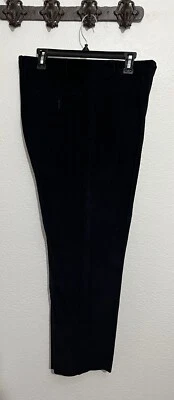 Ralph Lauren Classic Flat Front Navy 42x30 Corduroy Pants Academia Business  - Image 1 of 4