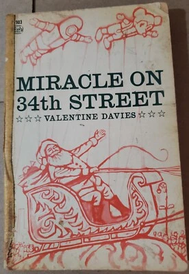1962 Miracle on 34th Street 3rd PB Valentine Davies Pocket Books — 第 1/4 张图片