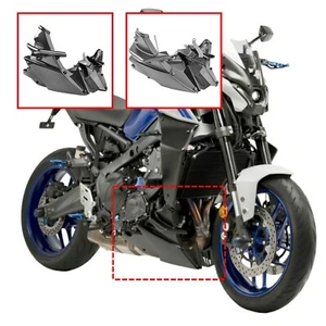 Protector motor alerón proa Yamaha MT-09 SP año 2021-2023, negro mate - Imagen 1 de 8