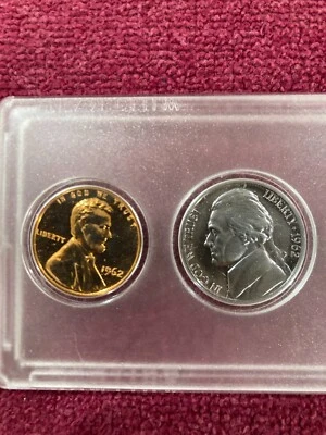 1962D US Mint Set - 5 Coins - UNC - Image 1 of 4