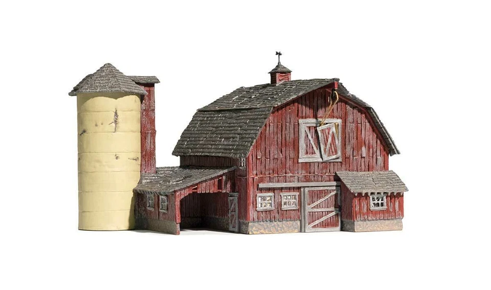 Woodland Scenics N Old Weathered Barn Built-&-Ready Landmark Structures Ass 4932 - Image 1 of 1