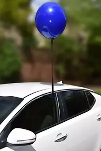 Reusable Balloon Window Kit with Removable Clip and Pole, Car Dealership Balloon - Picture 1 of 12