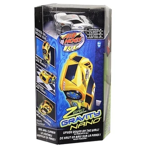 Air Hogs Zero Gravity Nano R/C Remote Electric Racing Car Grey Wall Crawler NEW! - Picture 1 of 4