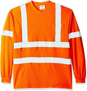 Camisa Ironwear 1805-O-4-XL ANSI Clase 2 Poliéster Cuello Redondo SEGURIDAD con Bolsillo... - Imagen 1 de 2